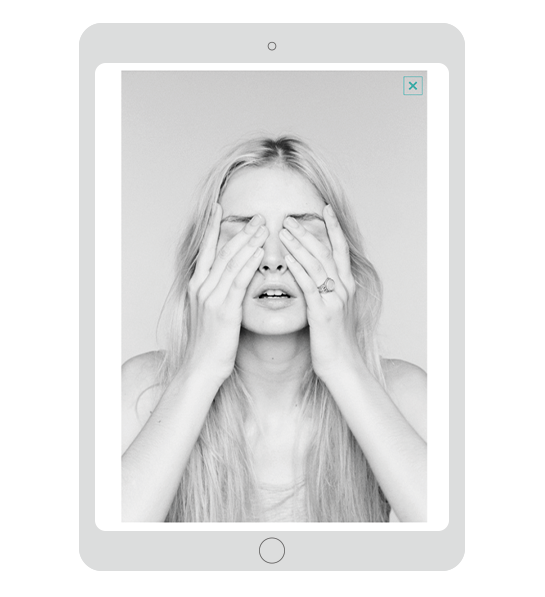 ROW magazine photographers ipad